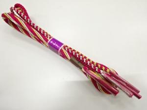 未使用品　正絹　手組帯締め